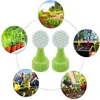 2pcs/bag Bottle Cap Sprinkler PVC Plastic Garden Sprinkler Plant Watering Nozzle Tool Small Nozzles Sprinklers Head