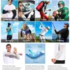 Elbow & Knee Pads Men Running Arm Sleeve Sun Protection Fishing Cover MTB Biker Warmer Basketball Bicycle Cuff PadElbow PadsElbow