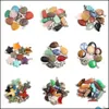 السحر نتائج نتائج المجوهرات مكونات مختلطة الشكل Nacklace Pendants Natural Stone Healing Fashion Beads for Maki DHQZ6