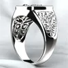 Wedding Rings Men's Exquisite Pattern Embossed Scorpion Shape Ring Party Birthday Gift Jewelry WholesaleWedding