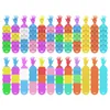 Squidopop Fidget Silicone Ventouse Bracelet Jouets Anti Stress Square Pat Octopus Sucker Squeeze Jeux Cadeaux pour Enfants Adultes Party Favor