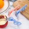 Outil de sublimation Nouvelle maison Pomme de terre Anneau en plastique Orange Peeler Portable Multi-usages Fruits Légumes Avion Outils de cuisine Accessoires TLY021