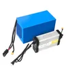 Batterie Lithium-ion pour vélo électrique, 72V, 40ah, 60V, 52V, 24ah, 36V, 15ah, 20ah, 48V, 3000W, 2000W, 1500W, 1000W, 500W, pour scooter électrique