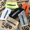 Calcetines de algodón para hombres moda casual 350V2 con caja de regalo Tide Tide Calabasas Socks 6 colores para elegir EU 35-46