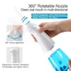 AZDENT Chic Electric Oral Irrigator USB Rechargeable Adults Dental Cleaner 3 Modes 300ml Water Tank Flosser IPX7 Waterproof 220510