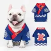 Kleidung für Hundekatzen Haustier Sommerhemd Japanisch Kimono French Bulldog Corgi Chihuahua Alive Brand Spielzeug Terrier Welpenanzug für Hunde 210401