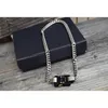 Цепи ALYX CUBIX CHAIN NECKLACE Мужчины Женщины Классические 1017 9SM Ожерелья Фирменная металлическая пряжка из нержавеющей стали Colorfast