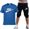 Summer New Brand Men's Sets Tracksuits Plus Size 3XL Casual Short Suits Sportswear Man Two Pieces Male Sweatshirt Fitness Mens Clothing