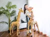 Alta Qualidade 120cm Simulação Kawaii Girafa Brinquedos De Pelúcia De Pelúcia Bonecas Macias Crianças Crianças Bebê Aniversário Decoração da Sala de Presentes