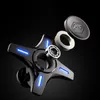 Fidget Spinner Adult Antistress Hand Toy With Luminous Rotation Metal Gyroscope Glowing Stress Reliever Spinning top 220505