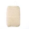 Naturbad Sisal Svamp Exfoliating Shower Sponge Ta bort den döda huden för hemhotell Bathroom 14 * 10cm BBB14907