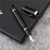 Luxurs Black Blue Extentract Fountain Pen School Office Office Ethery Promotion書道インクペンなしNo Box3791905