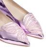 Sophia Webster Ballet Flats Womens Shoes Pointed toe Fashion Lady Wedding Dress Shoes
