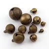 Autres fournitures de fête d'événement 6-22mm cuivre antique bronze Noël cloches ouvertes pendentif à la main bricolage artisanat accessoiresAutre