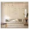Hängslampor moderna ledande romantiska nordiska ljuskronor kök tillbehör hemljus hög kvalitet koppar hängande sovrummen