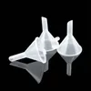 1pc mini transparent small funnel pp plastic funnel perfume lotion cosmetic packaging kitchen auxiliary tool Many colors are available C0809G03