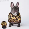 고급 개 코트 축제 강아지 옷 겨울 따뜻한 개와 함께 할로윈 치와와 프랑스 불독 코트 패션 애완 동물 액세서리 L220810