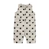 Girls' jumpsuit wave point cute summer pants new children's clothing baby girl clothes G220521