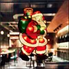 Christmas Decorations Festive Party Supplies Home Garden Suction Cup Window Hanging Lights Large Decorative Atmosphere S Dhkbf