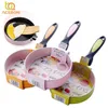 Japanese 16CM Nonstick Pan Non-stick Cookware Frying Pan Saucepan Small Fried Eggs Pot General Use for Gas and Induction Cooker T200523