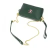 Borse da sera Mini borsa a conchiglia Borsa a tracolla in pelle bovina Ragazze Cartoon Pelle pieno fiore Borsa a mano rosa verde Portamonete Crossbody Ba da donna