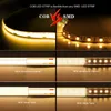 DC 12V 24V Super Thin 4mm Color COB LED Strip Lights for Room Decor Wall Car Frame 480LEDs Blue/Pink/Red LED Tape Ribbon 12 Volt