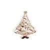 30 pezzi/lotte personalizzate per spillo dell'albero di natale ronestone per un regalo/decorazione di Natale