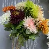 Nouveauté une fleur de chrysanthème d'ananas artificielle Simulation branche de chrysanthème en soie pour la décoration florale de la maison