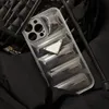 Luxurys Designers Étuis de téléphone en cuir pour iPhone 13 11 12 Pro Max Case Antichoc P Marque Clear Case D2205182Z