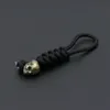 Keychains Skeleton Skull Pendant Woven Rope Umbrella Mountaineer Survival Key Chain UnisexKeychains Emel22