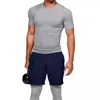 Herren T-Shirts Marke Männer Eis Seide T-shirt Atmungsaktive Sommer Schnell trocknend Oansatz T-Shirt Männer Casual Outdoor Sport Schnell Trocknend Tops kleidung 85199