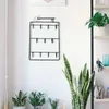 Haken Schienen Eisen Wand montiert 11 Kleiderbügel dekorative Schlüsselhalter Mantel Hut Rack Home Decor Lagerung Organizer WallHooks