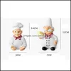 Other Kitchen Tools Kitchen Dining Bar Home Garden Cartoon Cook Chef Outlet Plug Holder Cord Storage Rack Decorative Wall Shelf Key Shees