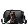 Evening Bags 2022 Mini Shoulder Bag Women Fashion Ins Genuine Leather Messenger Purse Simple Style Crossbody Dog Picture DOG010