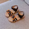 Kinderen sandalen voor meisjes mode schoenen met boog zomer baby meisjes antislip zachte schoenen kinderen casual strandschoenen G220418