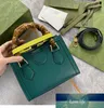 Retro-Bambus-Einkaufstasche, Abendtasche, Designer-Handtasche, hochwertige Leder-Schultertaschen aus echtem Leder, echte Damen-Geldbörse, Pochette, Fabrikpreis