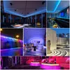 WS2811 Led Strip 60LED/m Individually Addressable Led Light SMD5050 RGB Magic Color Flexible Rope Lights IP67 Silicone Coating Waterproof CRESTECH168