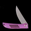 Nouveau couteau pliant Flipper S35VN lame de lavage de pierre TC4 poignée en alliage de titane roulement à billes couteaux EDC à ouverture rapide