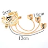 Bangle Fashion Metal Beads Slave Chain Bangles For Women Arm Cuff JewelryBangle BangleBangle Raym22