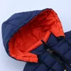 Winter Boys Jackets Kinder Reißverschluss Jacken Jungen Dicke Kapuze Winterjacke Hochqualität Kinder Wintermantel Kinder Kleidung 4 6 8 Jahre J220718