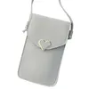 Portfele damskie torba na ramiona skórzana telefon komórkowy karta torebka portfel wielofunkcyjny Crossbody Prezentacje portfelowe portfele