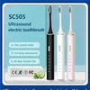SC505 new electric toothbrush ultrasonic sound wave rotation 306 degrees clean adult children rechargeable toothbrush IPX7 waterpr255r