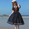 Party Dresses Korean Fashion Short Sleeve Dress Sexy Lolita Prom Female Kawaii Clothes Women Clothing Harajuku Long SundressesParty