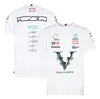 F1 raceteam uniform zomercoureur T-shirt korte mouwen racepak ronde hals sneldrogende top kan worden aangepast210K