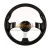 Universal 13 polegadas de 320 mm de corrida de carro esportivo com botão de chifre de botão de buzina de fibra de carbono Drifting Sport Car Wheels de direção 14 cores de alta qualidade