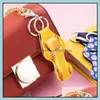 Party Favor Event Supplies Festive Home Garden Neoprene Keychain Sports Printed Chapstick Holder Leopard Keychains Wrap Lipstick H5166962