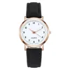 Orologi da polso da donna di lusso piccoli orologi luminosi da polso da donna al quarzo cinturino in pelle casual orologio da polso Relogio FemininoOrologi da polso da polso