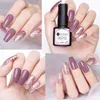 Nxy nail gel 7 5 ملليلتر بريق الترتر البولندية نصف الدائم روز الذهب نقع قبالة الأشعة فوق البنفسجية led s الفن ورنيش قاعدة أعلى 0328