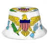 Berets Virgin Islands Flag Pattern Hats Outdoor Hat Sun Cap St Croix CaribbeanBerets BeretsBerets Wend22