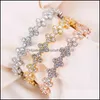 Bracelets de charme jóias escavadas cortes bracelete moda feminino primeiro accsori parada entrega 2021 fc4zm